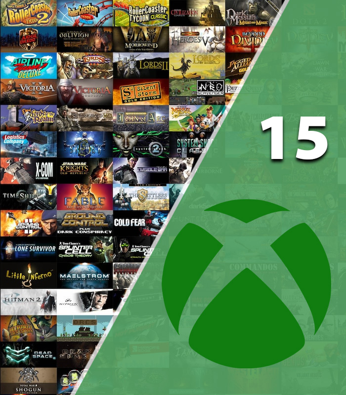 Xbox Live Gift Card 15