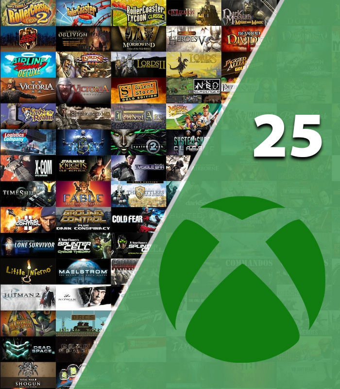 Xbox Live Gift Card 25